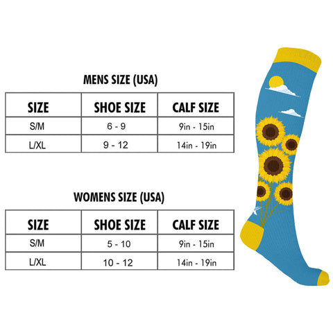 3-Pack: Knee-High Compression Socks – Support Socks for Circulation, Swelling & All-Day Comfort (Men & Women)