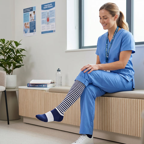 3-Pack: Knee-High Compression Socks – Support Socks for Circulation, Swelling & All-Day Comfort (Men & Women)