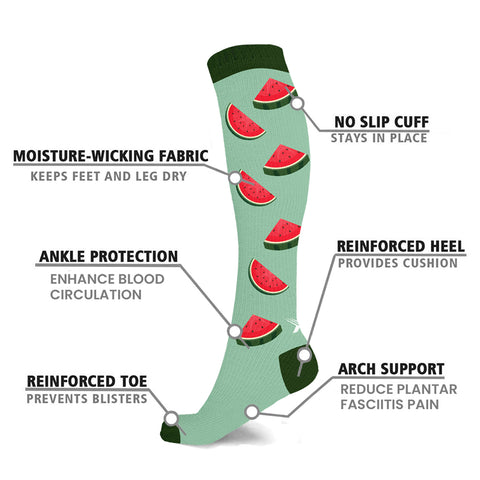 3-Pack: Knee-High Compression Socks – Support Socks for Circulation, Swelling & All-Day Comfort (Men & Women)