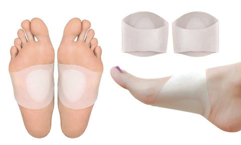 Cushioned Plantar Fasciitis Foot Arch Support Sleeve (1-Pair)