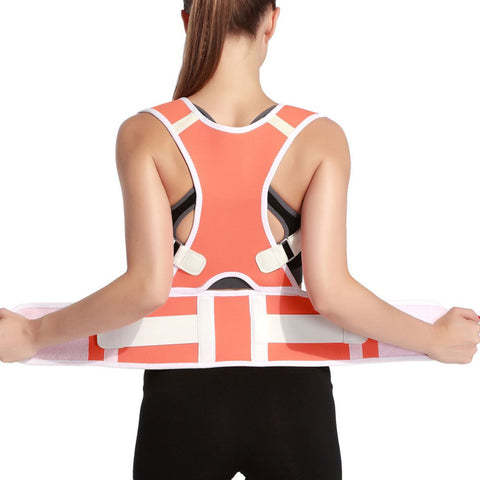 Adjustable Back Support Brace and Compression Belt – Double-Pull Waist Wrap