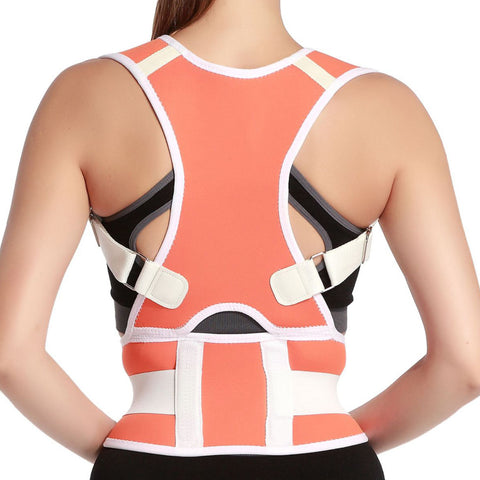 Adjustable Back Support Brace and Compression Belt – Double-Pull Waist Wrap
