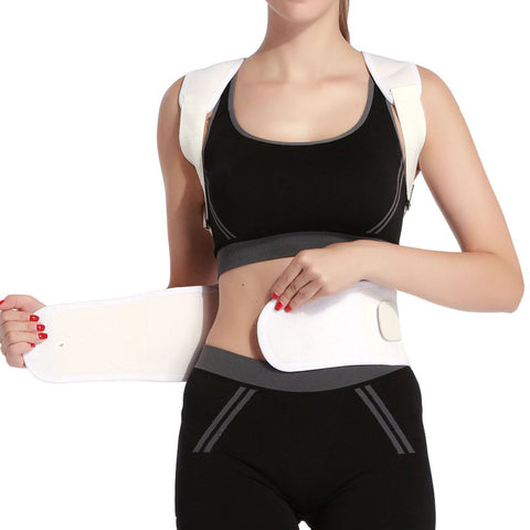 Adjustable Back Support Brace and Compression Belt – Double-Pull Waist Wrap