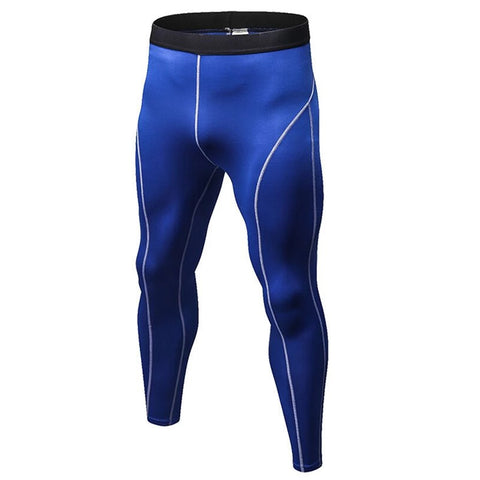 Men's Quick-Dry Compression Pants – Stretch Activewear, One Size