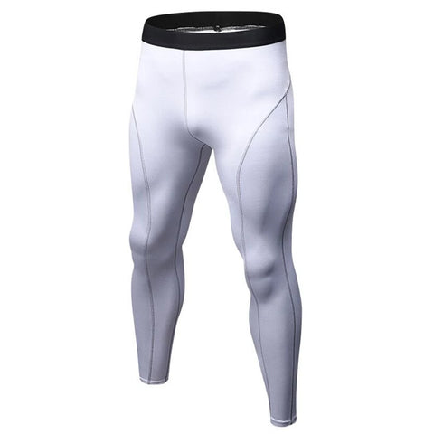 Men's Quick-Dry Compression Pants – Stretch Activewear, One Size