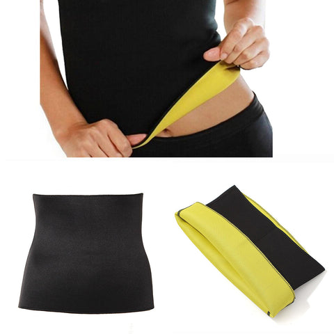 Thermal Neoprene Workout Waist Belt – Flexible Exercise Support, Medium to 2XL