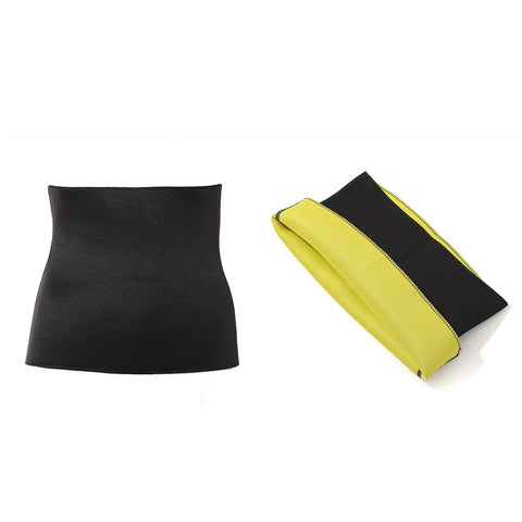 Thermal Neoprene Workout Waist Belt – Flexible Exercise Support, Medium to 2XL