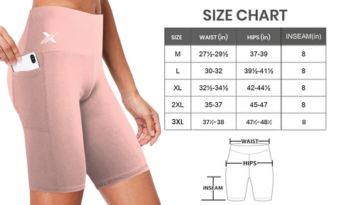 Women's High Waist Breathable Training Running Performance Yoga Shorts