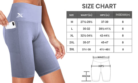 Women's High Waist Breathable Training Running Performance Yoga Shorts