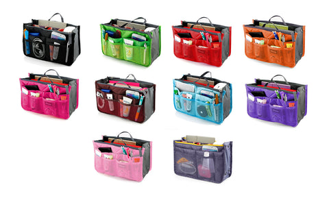 Travel Tote Handbag/Purse Insert Cosmetic Organizer