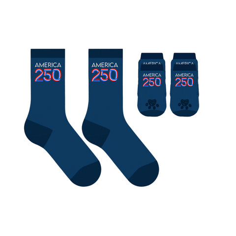 Novelty Matching Pet and Owner Fun Socks Pet Lover Gifts