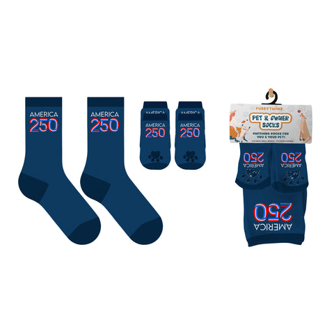 Novelty Matching Pet and Owner Fun Socks Pet Lover Gifts