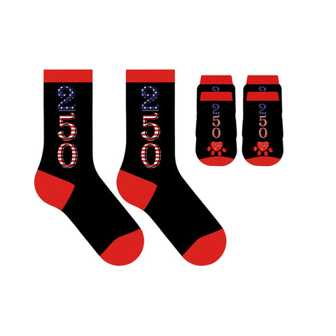 Novelty Matching Pet and Owner Fun Socks Pet Lover Gifts