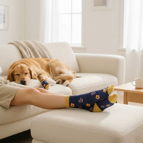Novelty Matching Pet and Owner Fun Socks Pet Lover Gifts