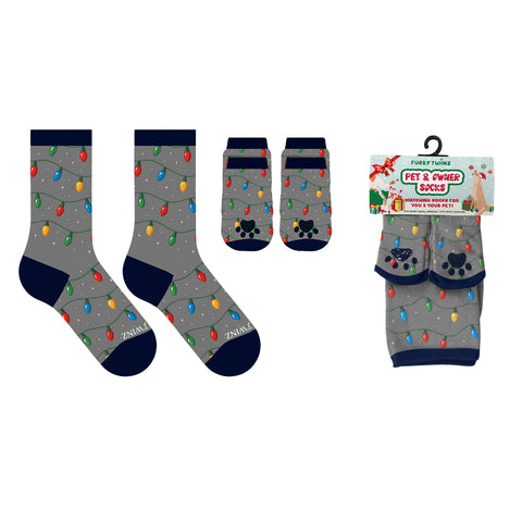 Novelty Matching Pet and Owner Fun Socks Pet Lover Gifts