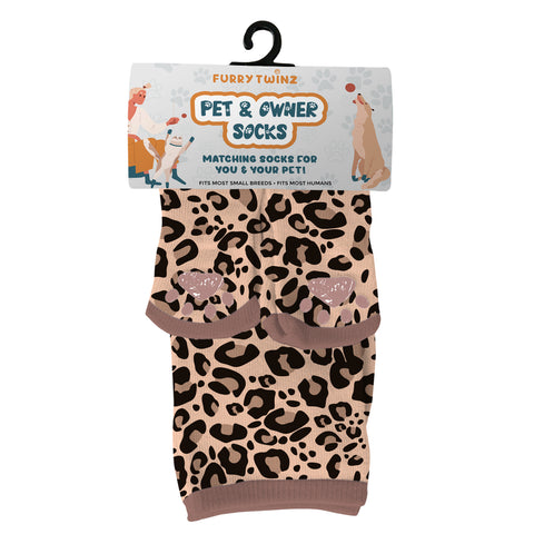 Novelty Matching Pet and Owner Fun Socks Pet Lover Gifts