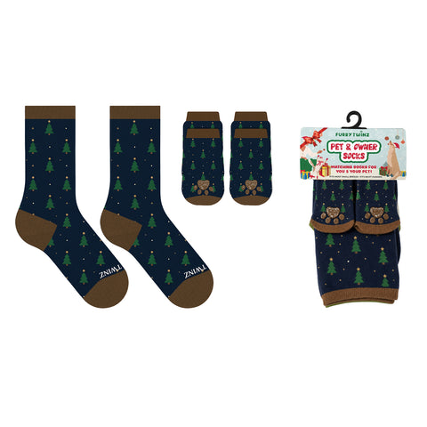 Novelty Matching Pet and Owner Fun Socks Pet Lover Gifts