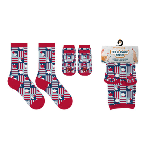 Novelty Matching Pet and Owner Fun Socks Pet Lover Gifts