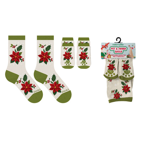 Novelty Matching Pet and Owner Fun Socks Pet Lover Gifts
