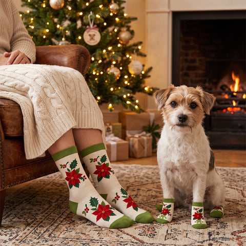 Novelty Matching Pet and Owner Fun Socks Pet Lover Gifts