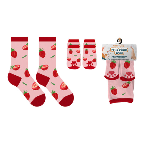 Novelty Matching Pet and Owner Fun Socks Pet Lover Gifts