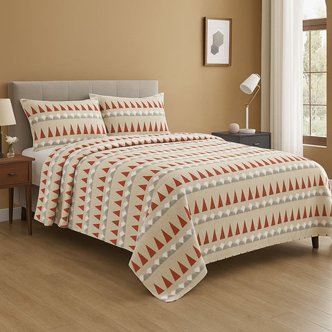 Gnome Santa Wrinkle-Resistant Ultra-Soft Premium All-Season Bed Sheet Set  Soft Brushed Polyester Christmas Bedding