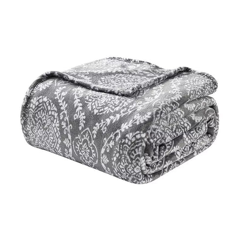 Ultra Soft Plush Throw Blanket – Lightweight 50" x 60" All-Season Blanket for Couch, Bed, or Travel – Warm, Cozy, and Machine Washable