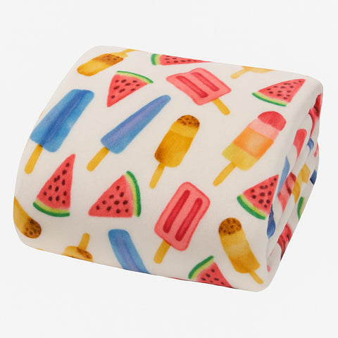 Ultra Soft Novelty Fun Micro Plush Throw Blanket –  50" x 60" Cozy Lightweight Blanket – Warm, Durable, All-Season Comfort, Machine Washable