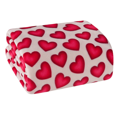 Ultra Soft Plush Throw Blanket – Lightweight 50" x 60" All-Season Blanket for Couch, Bed, or Travel – Warm, Cozy, and Machine Washable