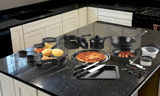 25-Piece Cookware Utensils Starter Set