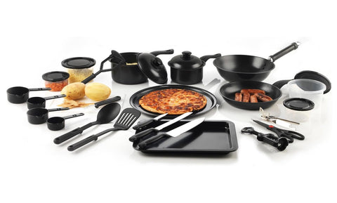 25-Piece Cookware Utensils Starter Set