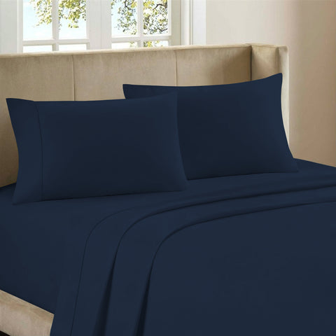 Premium Luxury 4 Piece Rayon from Bamboo Blend Buttery Soft Sheet Set