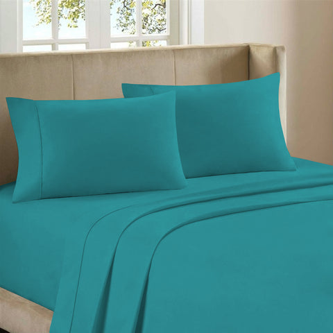 Premium Luxury 4 Piece Rayon from Bamboo Blend Buttery Soft Sheet Set