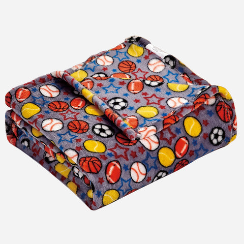 Ultra Soft Novelty Fun Micro Plush Throw Blanket –  50" x 60" Cozy Lightweight Blanket – Warm, Durable, All-Season Comfort, Machine Washable