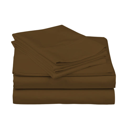 4-Piece: Deep Pocket Soft Buttery Bamboo-Blend Luxury Linens Sheet Set