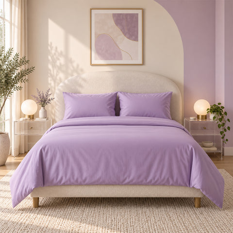 4-Piece Deep Pocket Soft Bamboo-Blend Luxury Sheet Set  Buttery-Soft Microfiber & Bamboo Bedding | Fits Mattresses up to 14" Deep