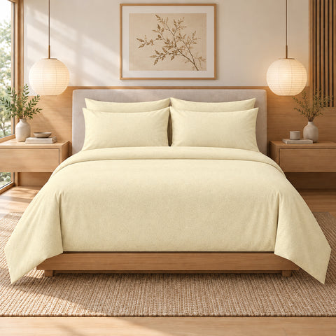 6-Piece Super-Soft 1600 Series Bed Sheet Set  90 GSM Microfiber Polyester Bedding