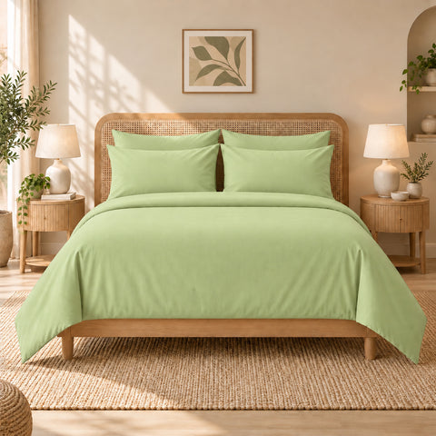 6-Piece Super-Soft 1600 Series Bed Sheet Set  90 GSM Microfiber Polyester Bedding
