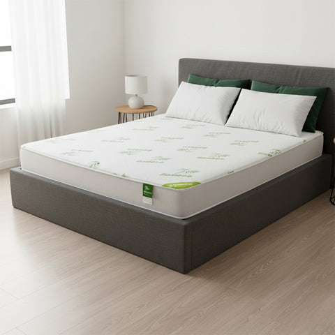 Waterproof  Ultra Soft Breathable  Bamboo  and Terry Cloth Fitted Bed Mattress Cover Leak Protector (80" x 60")