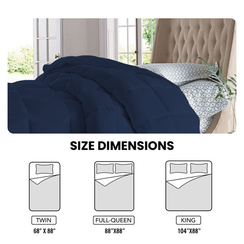 All Season Down Alternative Plush Comforter