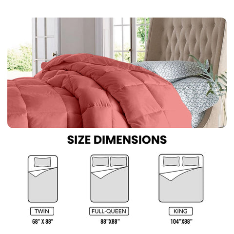 All Season Down Alternative Plush Comforter