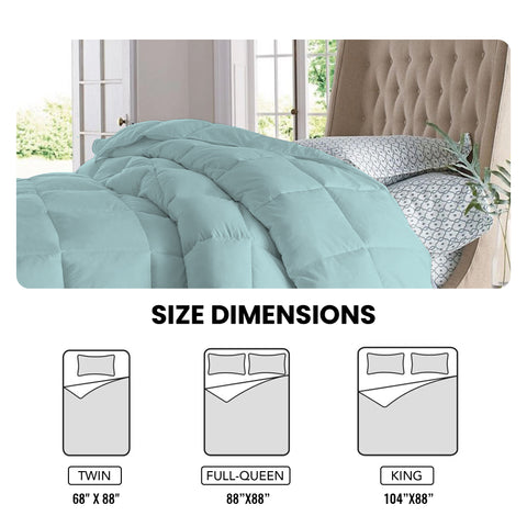 All Season Down Alternative Plush Comforter