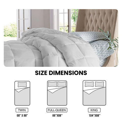 All Season Down Alternative Plush Comforter