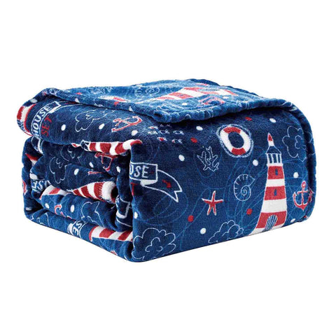 Ultra Soft Novelty Fun Micro Plush Throw Blanket –  50" x 60" Cozy Lightweight Blanket – Warm, Durable, All-Season Comfort, Machine Washable