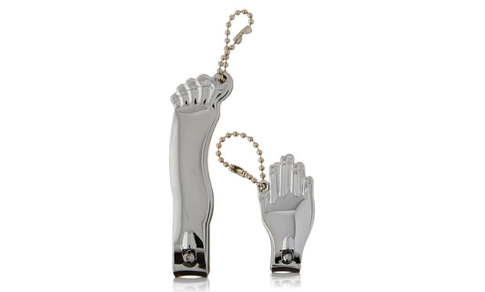 2-Piece: Portable Hand and Foot Nail Clippers Set with Filer
