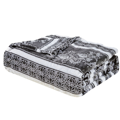 Ultra Soft Plush Throw Blanket – Lightweight 50" x 60" All-Season Blanket for Couch, Bed, or Travel – Warm, Cozy, and Machine Washable