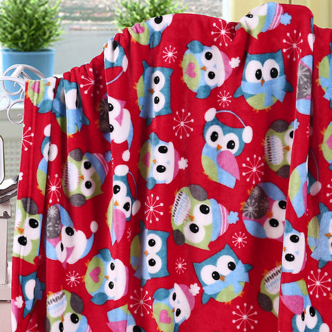 Holiday and Christmas Micro Plush Throw Blanket – Soft 50" x 60" Cozy Blanket for Couch, Bed, or Living Room – Lightweight, Warm, All-Season Comfort, Machine Washable