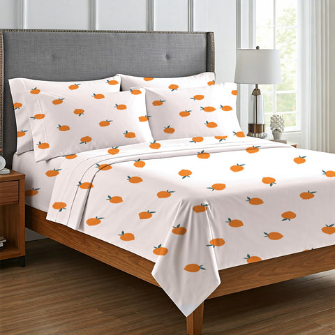 Lightweight Microfiber Bed Sheet Set – 6-Piece Ultra-Soft, Wrinkle-Free Bedding – Deep Pocket Sheets with Pillowcases – Full, Queen, King, California King
