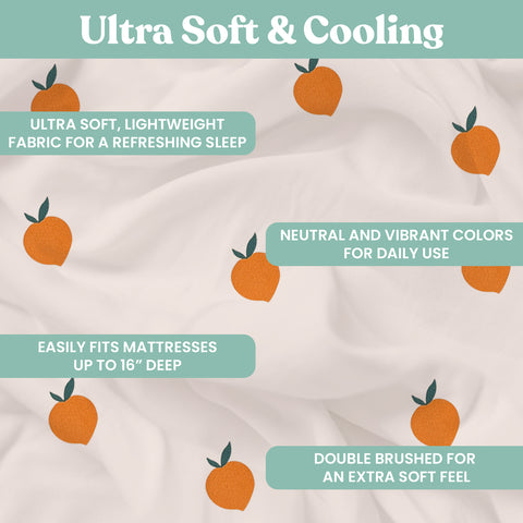 Lightweight Microfiber Bed Sheet Set – 6-Piece Ultra-Soft, Wrinkle-Free Bedding – Deep Pocket Sheets with Pillowcases – Full, Queen, King, California King