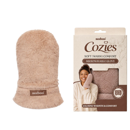 Microwavable Flax Seed Hand-Warming Glove Reusable Microwave Hand Warmer for Cozy Everyday Comfort